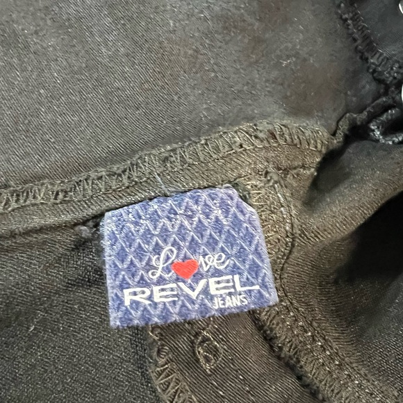 REVEL Vintage RVL Jeans Size 14 Black Skinny Lift Technology Colombian Stretch - Picture 11 of 12